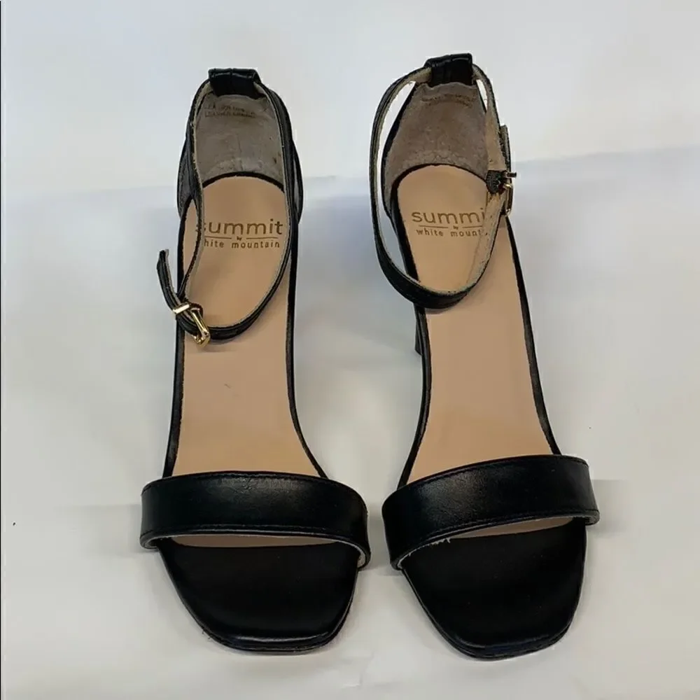Summit by White Mountain Black Heels